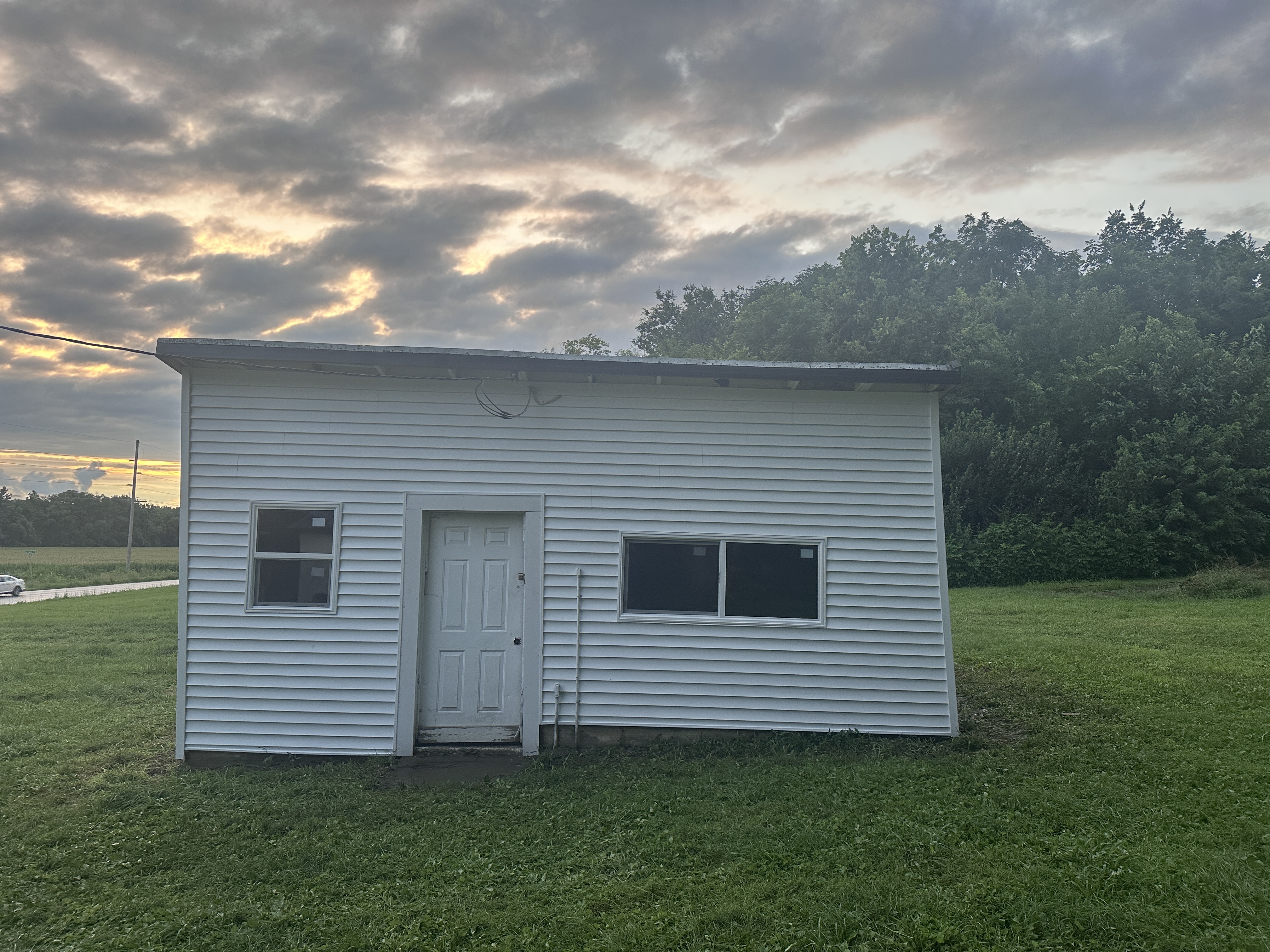 After Fresh White Vinyl Sunset